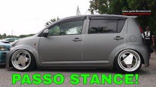 Toyota Passo Stance Matte Grey | Galeri Kereta