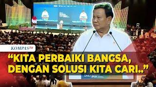 [FULL] Pidato Prabowo di Investor Summit: Bocorkan Susunan Kabinet hingga Bicara Konflik Geopolitik