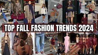 Fall Fashion Trends for 2024