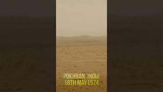 pokhran india nuclear test | pokhran india | #youtubeshorts |#shortvideo |#reels |#viral