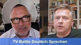 TV-Battle Deutsch Sprechen - Hans-Peter Zimmermann vs. Gunnar Sohn