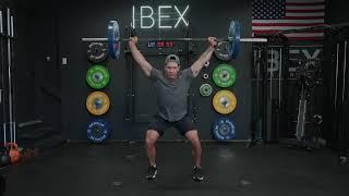 Hang power snatch below the knee