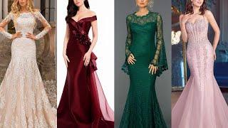 Stylish mother of the bride long maxi fish cut style ideas in 2023