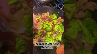 Trader Joe’s Beef Broccoli, #foodlover #traderjoes #foodshorts