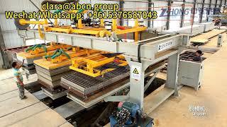 Prefabricated Building Fiber Cement Wall Panel Board Machine