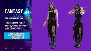 I WENT TO FANTASY BASEL AS A GOTH LOKI VARIANT