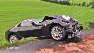 Fulda: Unfall bei Ferrari-Treffen