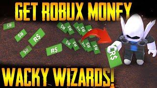 How To Get Robux In Wacky Wizards Location |  Wacky Wizards how to get Money