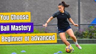 THIS BALL MASTERY FOR BEGINNER AND ADVANCED PLAYERS WILL MAKE YOU A BALL MASTER IMMEDIATELY!