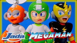 Jada Toys Mega Man Wave 2! Hyper Bomb Elec Man Cut Man Action Figure Review