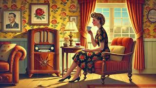 1940's Big Band Instrumental Music | FM Radio Nostalgia | 1940s Vintage Coffee Jazz | Warm Jazz