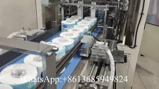 Fully Automatic Toilet Paper Multi Rolls Packing Machine