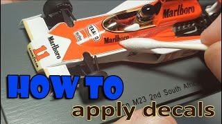 How To Apply Decals to a Model
