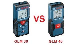 Bosch GLM 30 vs Bosch GLM 40 Professional (Original and Official) 3 years Warranty