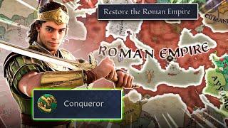 I played as a CONQUEROR and FORMED the ROMAN EMPIRE in CK3