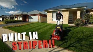 Built in lawn Striper!  // Toro ProStripe 560