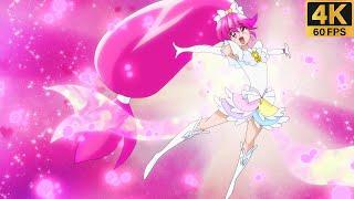 ◈ Innocent Form  Cure Lovely  Lovely Powerful Kiss  Attack  Happiness Charge PreCure!【 4K 】