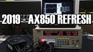 Corsair new for 2019 AX850 Review & Load Testing