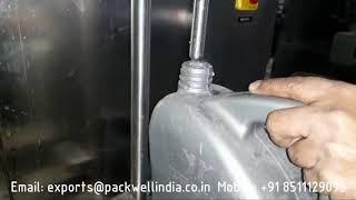 Single head servo based viscous liquid filling machine, liquid filling for 50ml to 5000ml