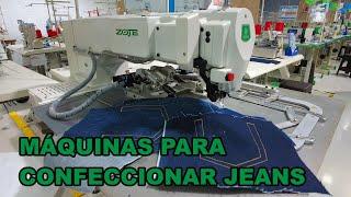 TODAS LAS MÁQUINAS PARA ARMAR UN TALLER PROPIO DE CONFECCIÓN DE JEANS DENIM DESDE EL INICIO