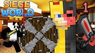 Minecraft - Siege World w/Anci3ntpanda: The Dark Side