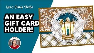 How to Make EASY Gift Card Holders for the Holidays in Minutes!