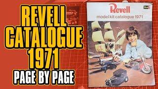 Revell Scale Model Kit 1971 Catalogue Page by Page HD (Vintage Catalog)