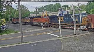 BigTrains.TV May 22 2018 06:40 sb tanks BNSF 4979, 5381, 6420 CSX 91 K142