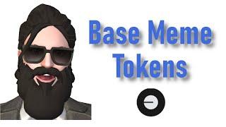 Base Meme Tokens ($BRETT, $PEEZY, $ELLIOT, $BONKEY)