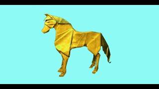 HOW TO MAKE ORIGAMI HORSE BY PARK JONG WOO ( PART 2 )