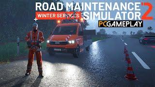 Road Maintenance Simulator 2 - Winter Services Gameplay (PC)