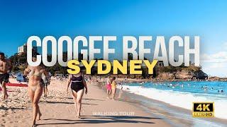 Coogee Beach Sydney Walking Tour | 4k