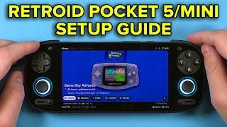 Retroid Pocket 5/Mini Starter Setup Guide (or any other Android handhelds!)