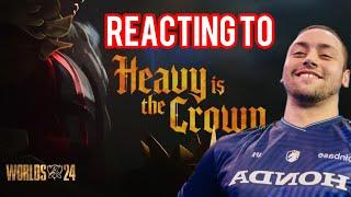 Linkin Park "Heavy is the Crown" TL Honda Reacts Worlds 2024