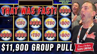 THAT WAS FAST!  $11,900 Dollar Storm GROUP PULL  Carnival Breeze