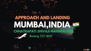 BOEING 737 Amazing DAWN LANDING MUMBAI Airport RWY 27 | Cockpit view | Life Of An Airline Pilot