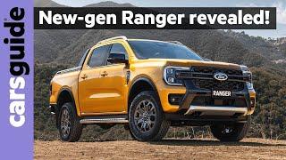 2022 Ford Ranger revealed! New generation ute – V6 diesel, Wildtrak, new interior, more tech!