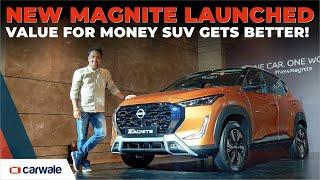 New Nissan Magnite | Affordable Compact SUV gets More Features & a New Look