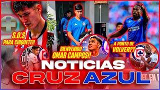 OMAR CAMPOS en la NORIA, ESCOBAR, CAMBINDO, CHIQUETE | NOTICIAS CRUZ AZUL HOY