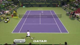 ATP 250 Series Doha 2011 Finale - Roger Federer vs Nikolay Davydenko