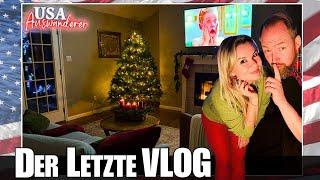  EIN LETZTES MAL: Unsere HAUS-Tour & Nachbarn ESKALIEREN  VLOGMAS #13 || USA Auswanderer VLOG