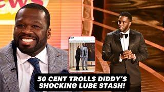 50 Cent trolls Sean ‘Diddy’ Combs over massive lube stash found at his homes during federal raids