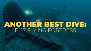 Wreck Diving a WWII B-17 Flying Fortress with a Rebreather