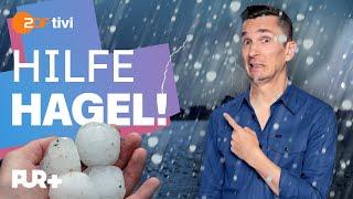 XXL-Experiment: So zerstörerisch ist Hagel | PUR+