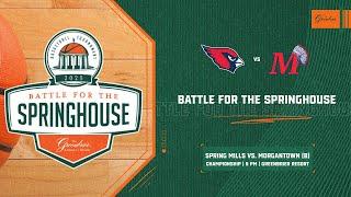 MORGANTOWN MOHIGANS VS. SPRING MILLS CARDINALS (B) | 2025 BATTLE FOR THE SPRINGHOUSE