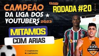 CAMPEÃO DA LIGA DOS YOUTUBERS 2023 - 2 RODADAS SEGUIDAS MITANDO COM APOSTINHAS - VAMOS MITAR DENOVO