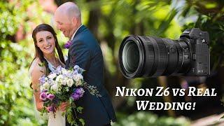 Nikon Z6  24-70mm f2.8S + Godox V1 vs Wedding Photography