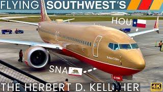 [4K] – Full Flight – Southwest Airlines – Boeing 737-8 Max – HOU-SNA – N871HK – WN352 – IFS Ep. 645