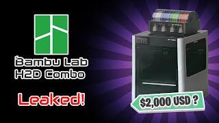 *NEW LEAKED* 3D PRINTER FROM BAMBU LAB! (Is the Bambu Lab H2D the Next X1C?!)