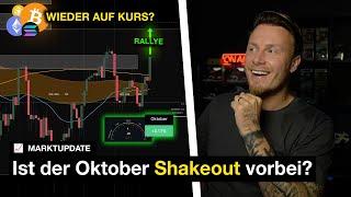 Endlich wieder steigende Kurse! War das nun der letzte Shakeout & wie geht es weiter? | Marktupdate